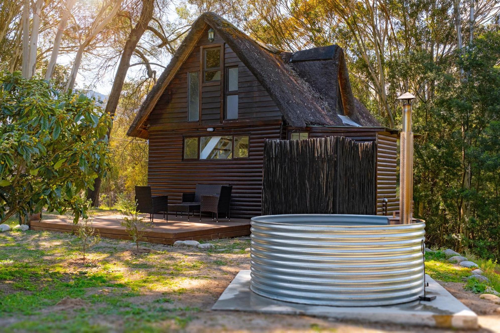 La Ferme Guest Farm - Hot Tubs Villa Franschhoek Exterior photo
